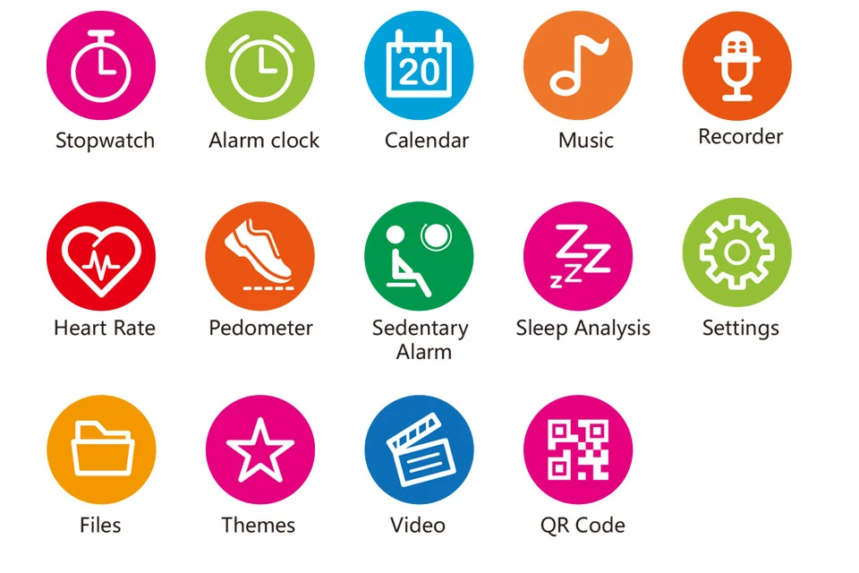 LF18 Bluetooth Smart Watch Phone Full Screen Support SIM TF Card Smartwatch Heart Rate_15