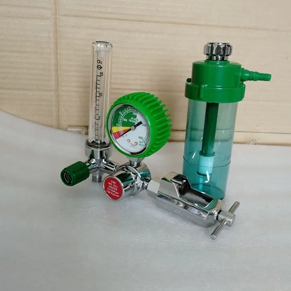 

CGA870 input connection medical oxygen regulator for oxygen cylinder