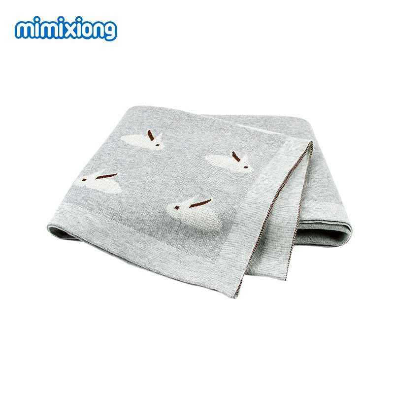 Baby Blankets Knitted Winter Thicken Infant Swaddle Wrap Envelopes Fashion Autumn Newborn Bedding Blanket Children Covers 100*80