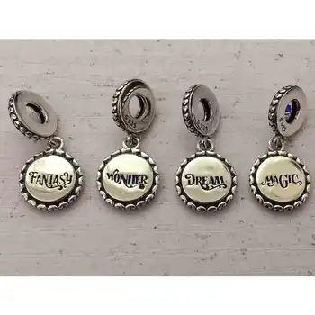 

PDB Original 925 Sterling Silver Fairy Castle Series Charm Pendant with Original Engraving 1: 1 High Quality Product Wholesale