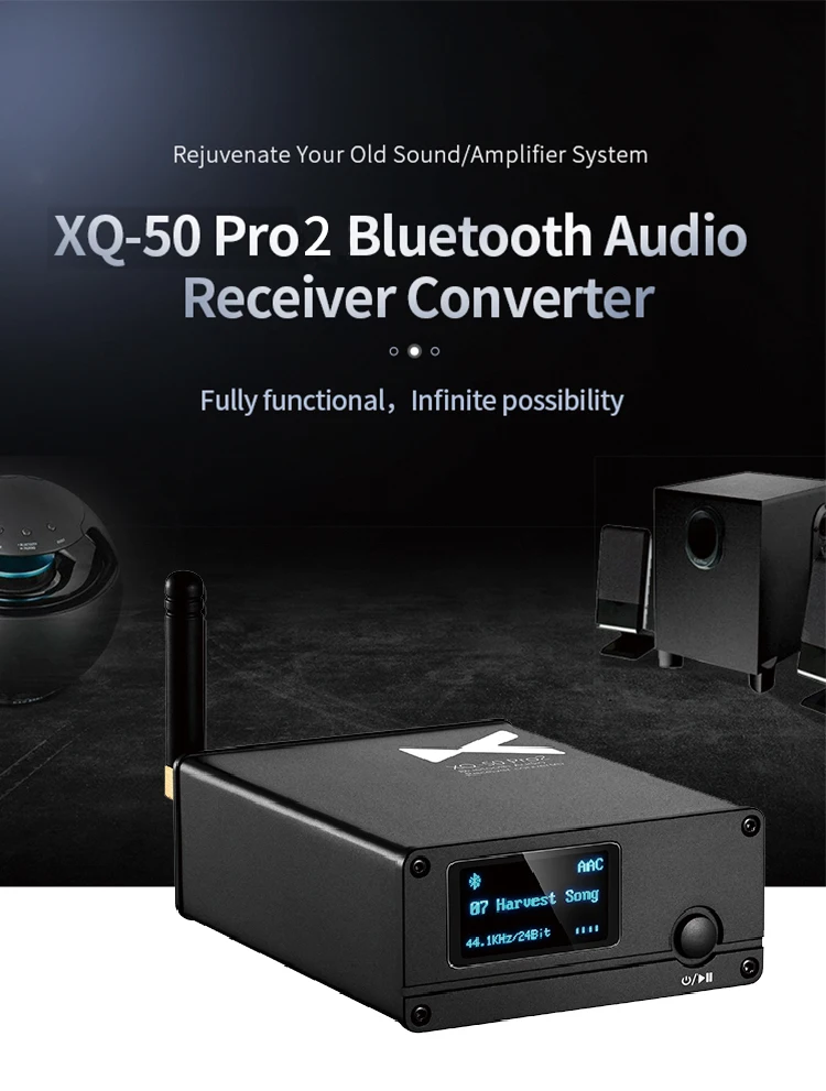 pro suporte usb dac XQ-50 pro2