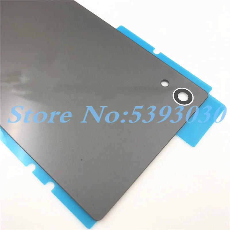 10 шт./лот, для sony Xperia Z5 E6603 E6633 E6653 E6683, заднее стекло, крышка батареи, корпус с логотипом+ NFC