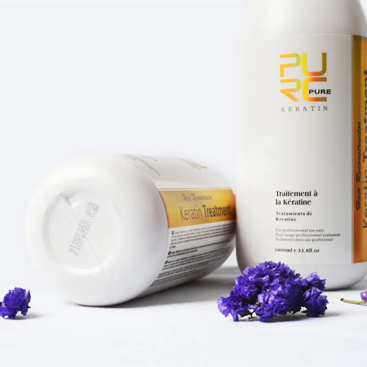 PURC Formaldehyde Free Brazilian Keratin Hair Treatment 1000ml Repair damaged hair straighten fedex free shipping PURE PURC Formaldehyde Free Brazilian Keratin Hair Treatment 1000ml Repair damaged hair straighten fedex free shipping PURE