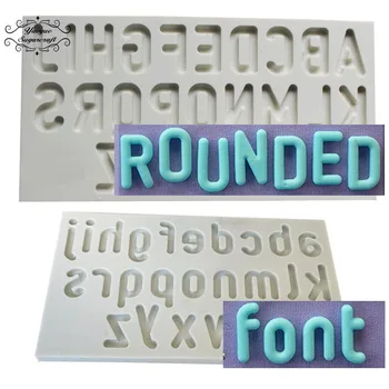 

Yueyue Sugarcraft Newest Alphabet Silicone mold fondant mold cake decorating tools chocolate gumpaste mold