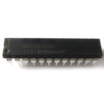 

10pcs/lot MAX7219 MAX7219CNG MAX7219ENG DIP24-line display driver new original In Stock