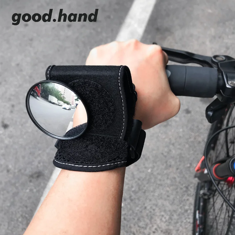 

GOOD HAND Road Bike Rear View Mirror Cycling Handlebar Wrist Mirror Portable Safety Back Rearview Mirrors Bicycle Accessories