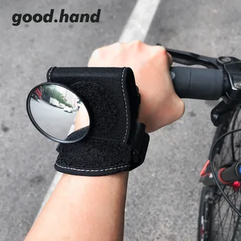 GOOD HAND Road Bike lusterko wsteczne kierownica rowerowa lusterko na nadgarstek przenośne tylne lusterka wsteczne akcesoria rowerowe tanie i dobre opinie 13122-1pc-CN GOOD HAND wrist mirror about 30g