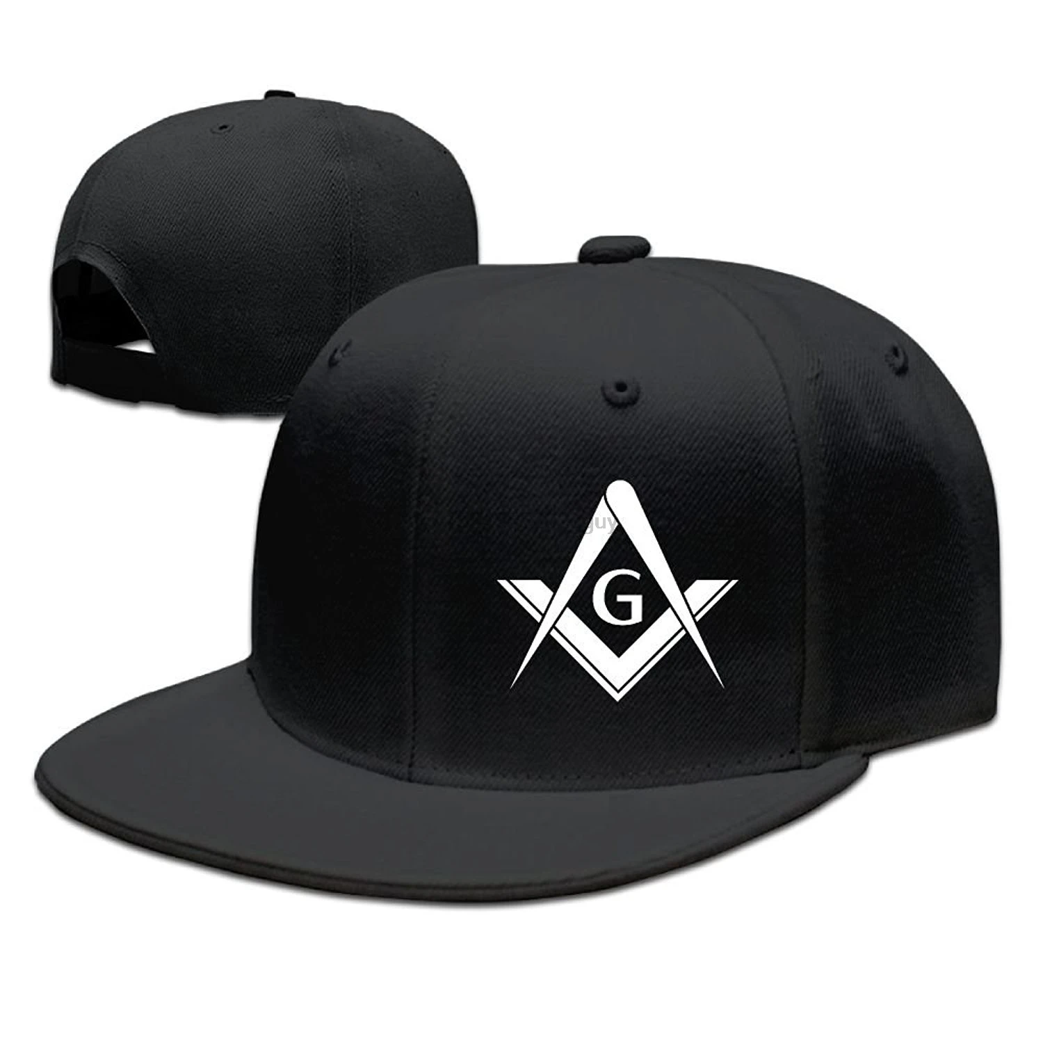 Man Freemason Logo Square & Compass 1 Adult Perfect Cowboy Hat