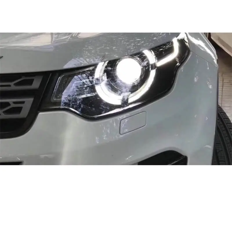Ходовой стиль Drl Luces Led Para Авто Аксессуары Освещение фары Задние фары 16 17 для Land Rover Discovery Sport