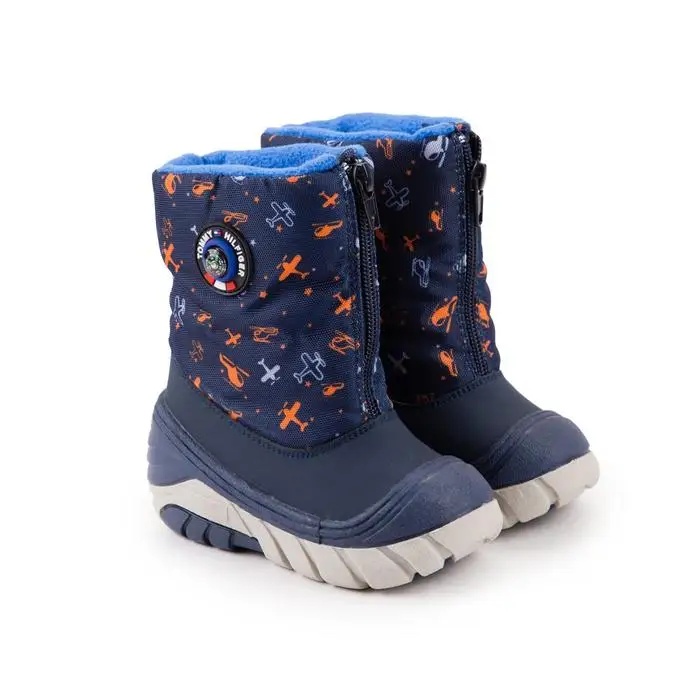Botas de nieve para niños, color azul, talla 23, zapatos, ropa y zapatos,  botas de nieve| | - AliExpress