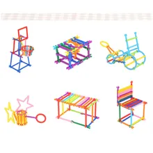 800 шт. DIY геометрический разъем головоломка здание с информацией о продукции, цены блоки действие обучения кирпичи красочные строительные блоки, игрушки для детей