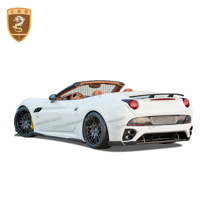 Hot Sale Real Carbon Fiber Ferrari California Body Kit Front Rear Bumper Lip Side Skirt Rear Wing H Style Racing Sport Car Parts Body Kits Aliexpress