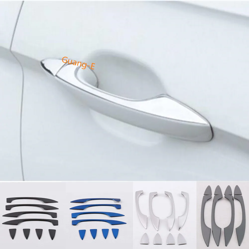 

Car Sainless Steel/ABS Chrome Cover Trim Door Handle Panel Trim 8pcs For Volkswagen VW TiguanL Tiguan L MK2 2016 2017 2018 2019
