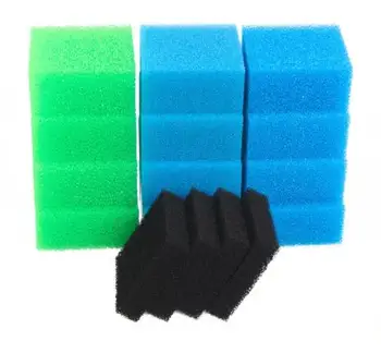 

1Set Compatible Aquarium Filter Sponge for Juwel Compact / Bioflow 3.0 (2 x Fine, 1 x Coarse, 1 x Nitrate, 2 x Carbon, 5 x Poly)