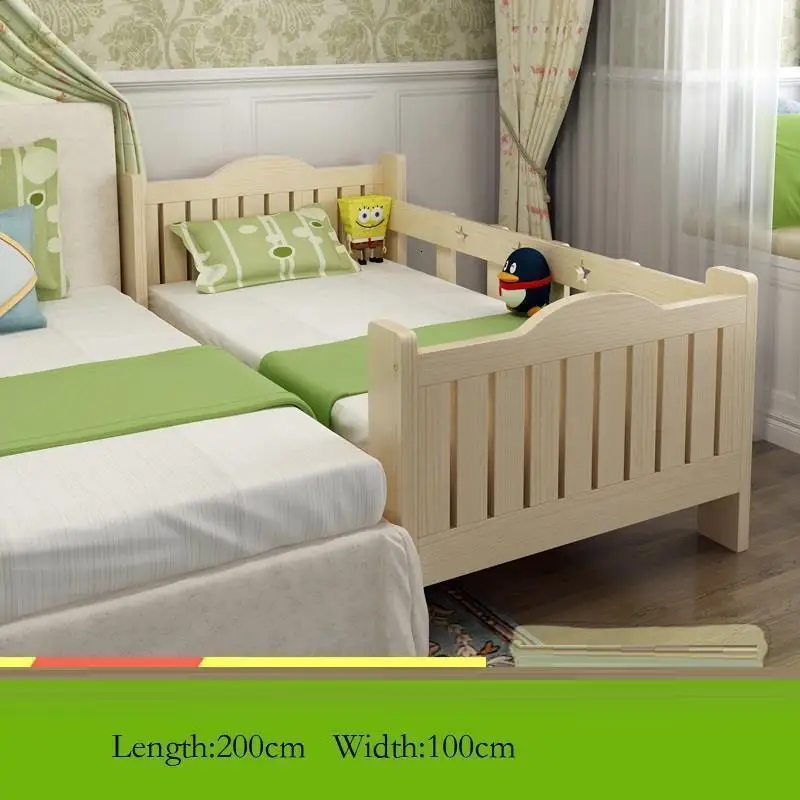 Детская кроватка «мобиля» Yatak Cocuk Yataklari Litera Infantiles Wood Cama Infantil Lit Enfant Muebles мебель для спальни детская кровать - Цвет: Number 22