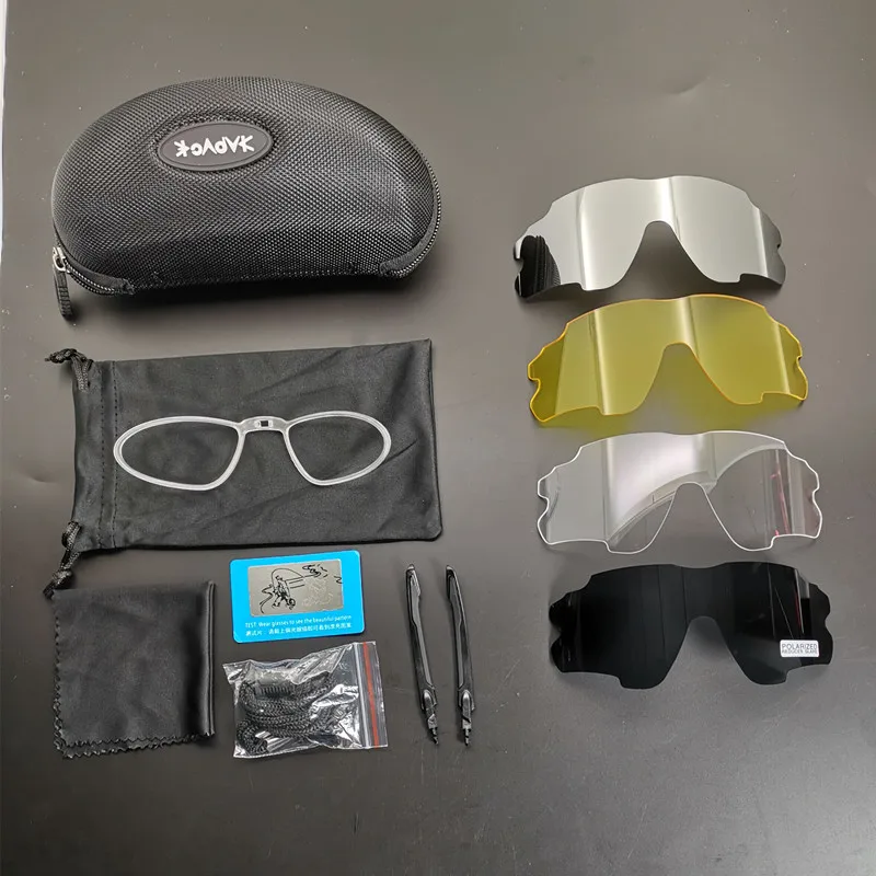 Велосипедные солнцезащитные очки, поляризационные, велосипедные очки, мужские, uv400, 5 линз, велосипедные очки occhiali ciclismo, мужские очки