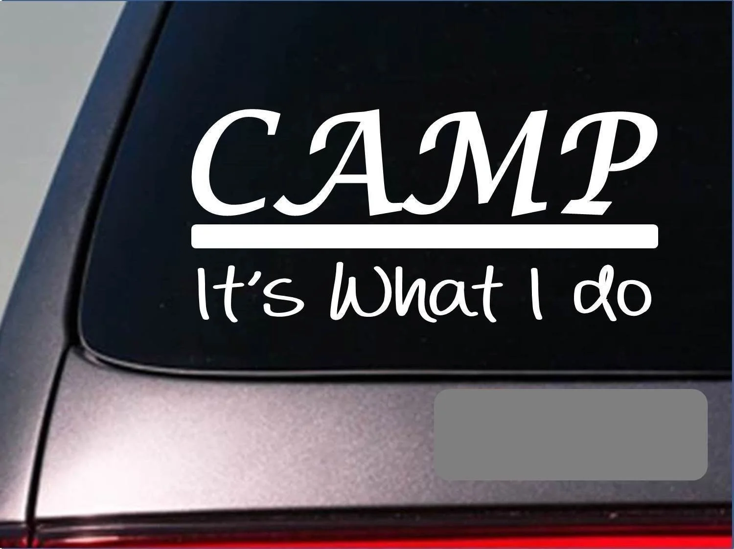 Camp стикер наклейка палатка поход трекинговая обувь Пешие прогулки горный водопад camper наклейка на компьютер