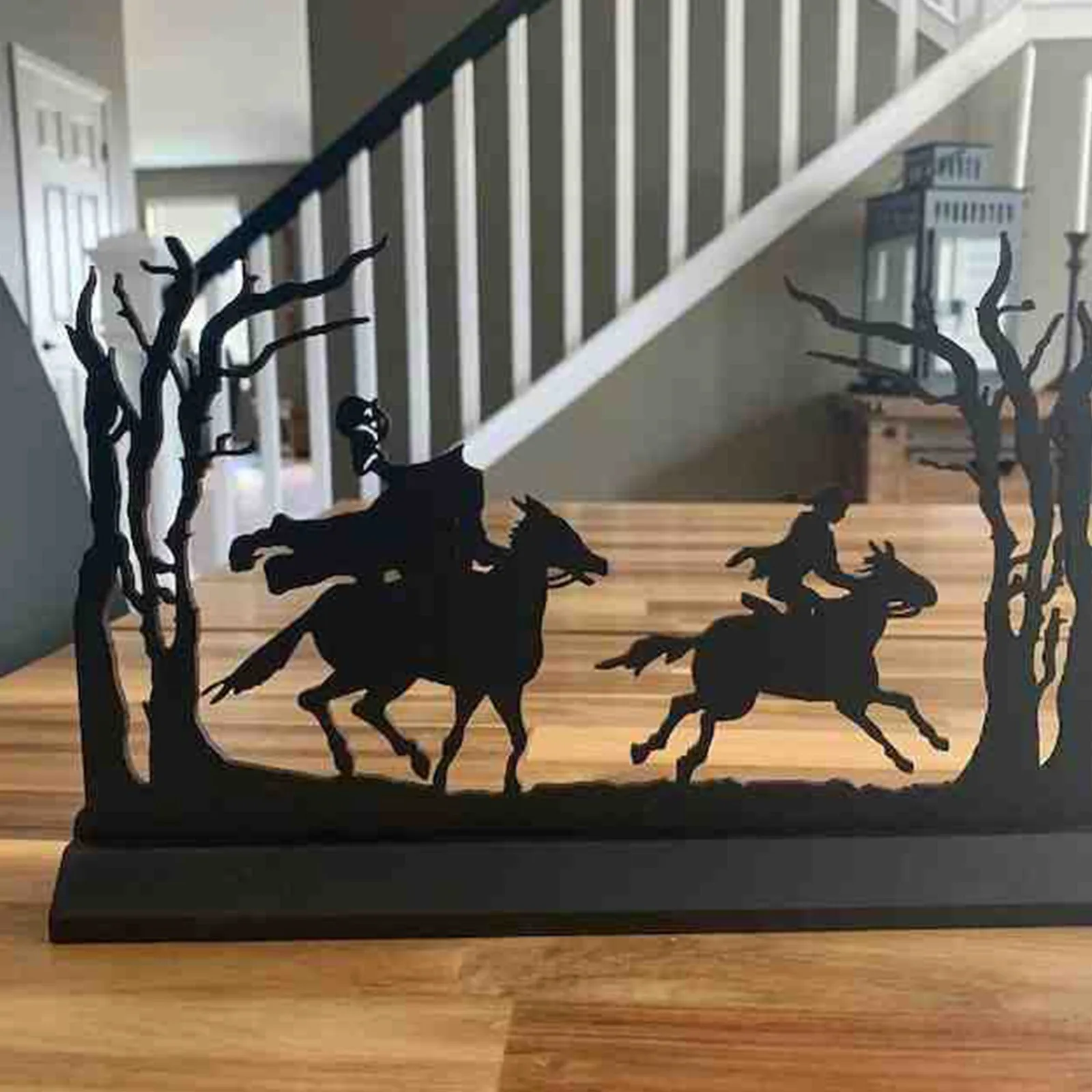 Headless Horseman Silhouette Printable