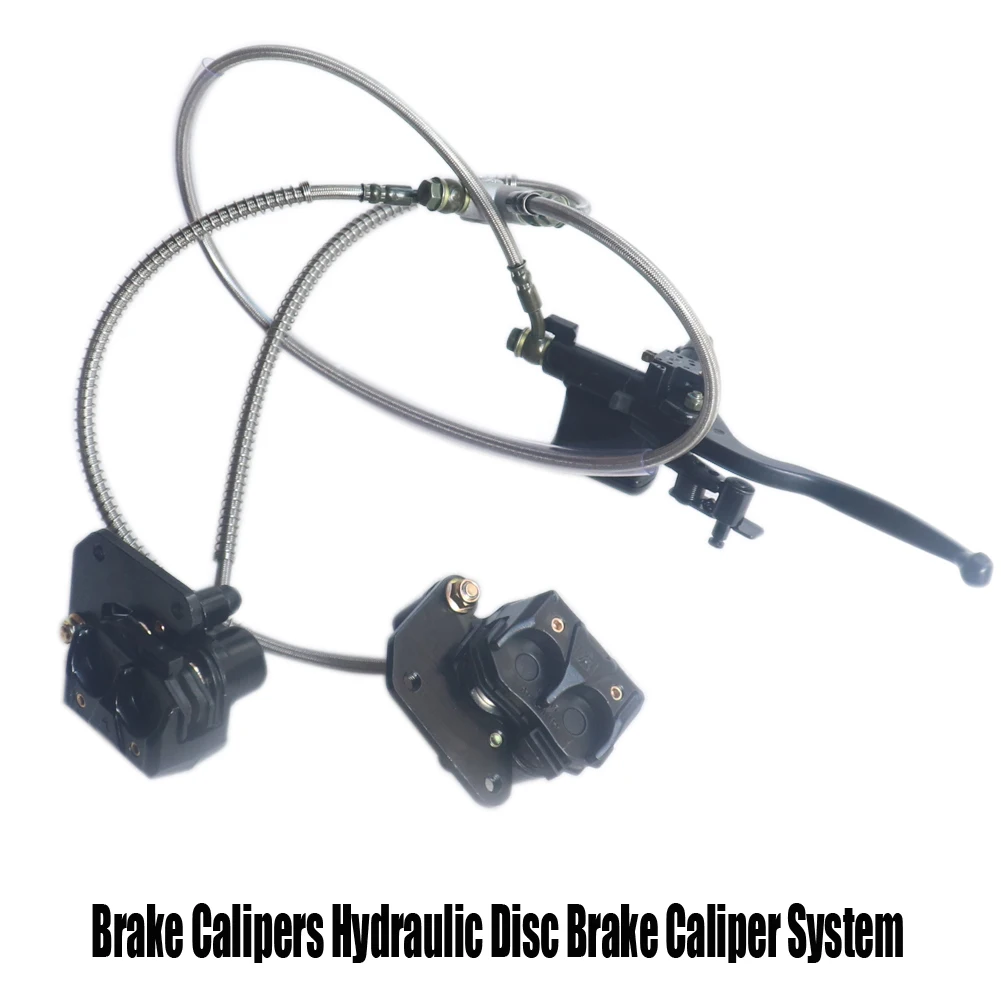 Motorcycle Brake Calipers Hydraulic Disc Brake Caliper System With Pads