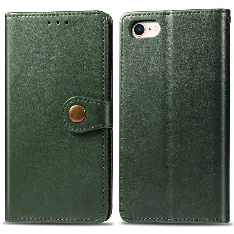 

Shockproof Phone Case For IPhone SE 2020 Luxury Flip Leather Wallet Back Cover For IPhone Se 2020 Fashion Protection Cases 4.7