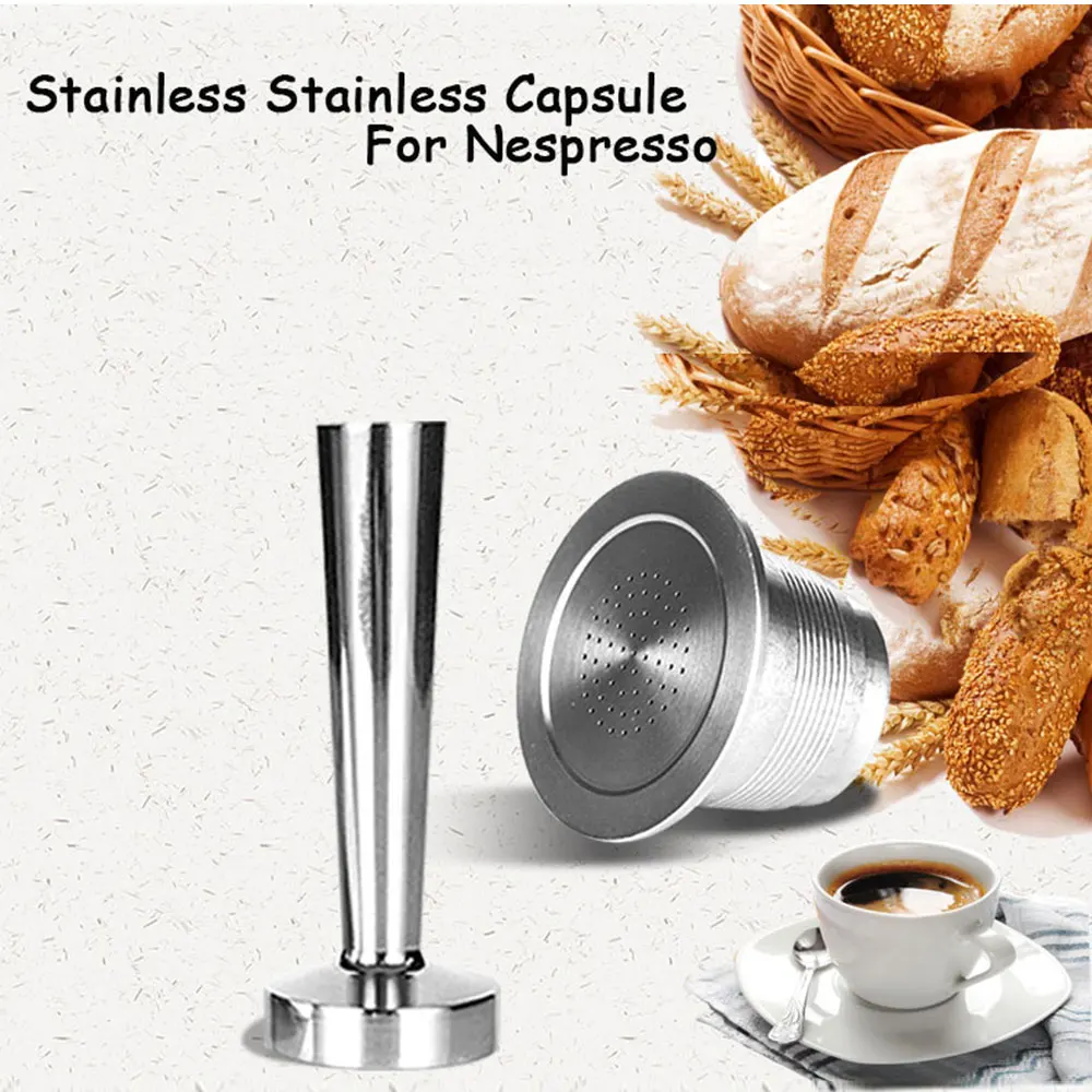 Nespresso Reusable Coffee Capsule Stainless Steel Coffee Filter Pod