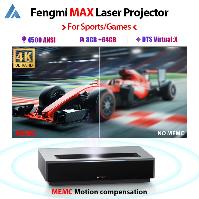 Xiaomi Fengmi 4k Max Laser Projector Tv 
