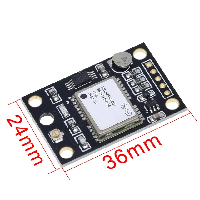 GY-NEO6MV2 NEO-6M GPS Module NEO6MV2 With Flight Control EEPROM Controller MWC APM2 APM2.5 Large Antenna For Arduino Board - Image 5