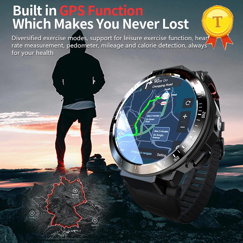 Nieuwste 2G 3G 4G Gps Navigatie Android Smart Horloge 8MP Camera Gps  Positionering Google Maps Mannen Business bluetooth Smartwatch|Smart  Watches| - AliExpress