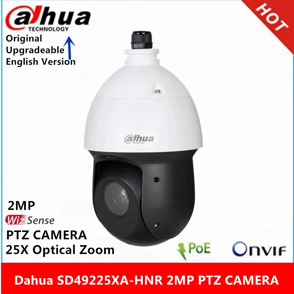 Dahua SD49225XA-HNR 2MP PTZ Starlight camera 25X оптический зум IR100M WizSense Network Speed Dome Camera | Безопасность и