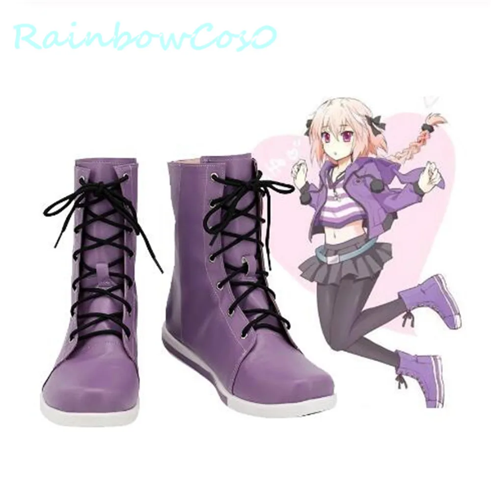 

Fate Grand Order FATE FGO Fate Stay Night Astolfo Cosplay Shoes Boots Game Anime Halloween W1055