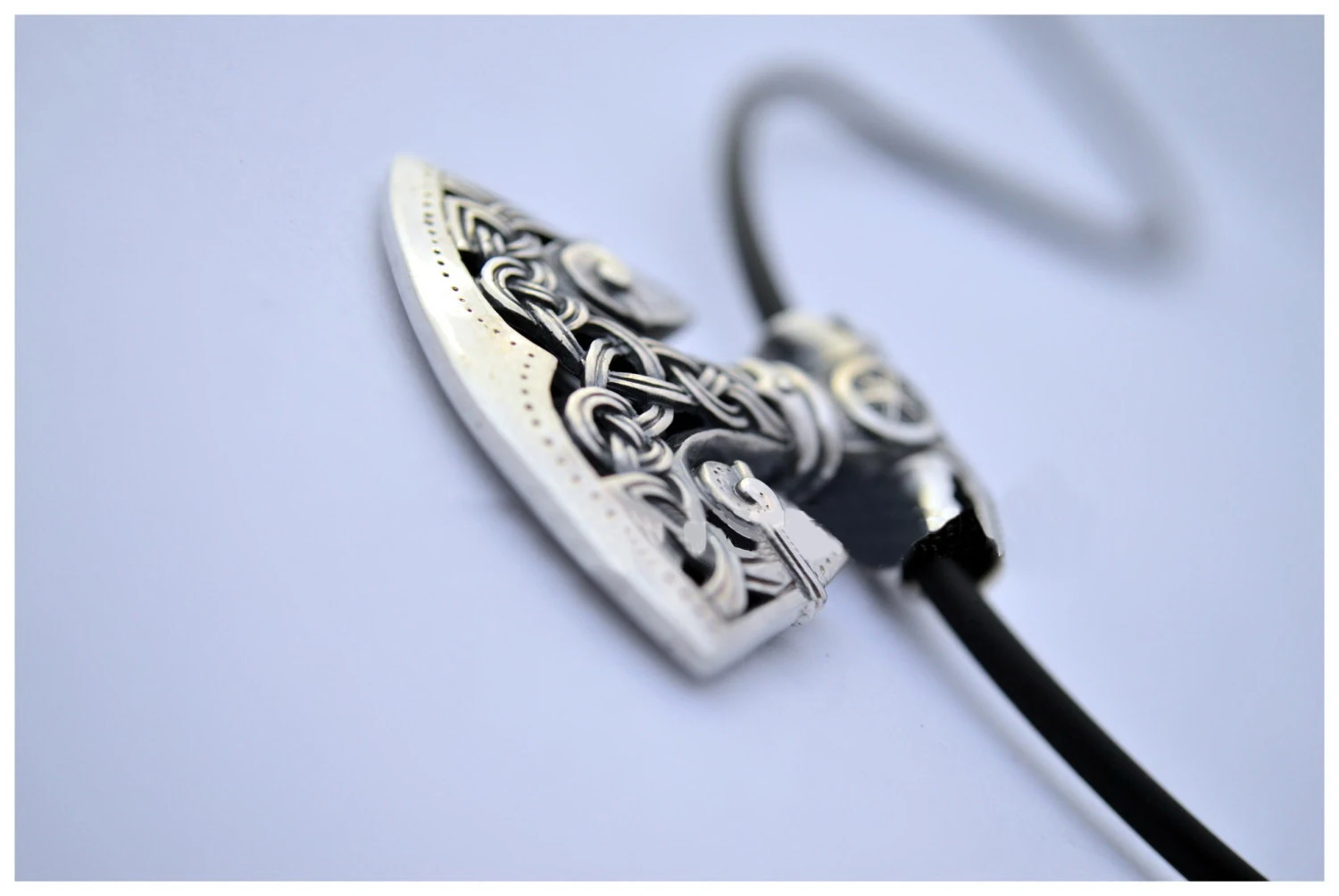 Огромная подвеска в виде топора ожерелье из стерлингового серебра языческие