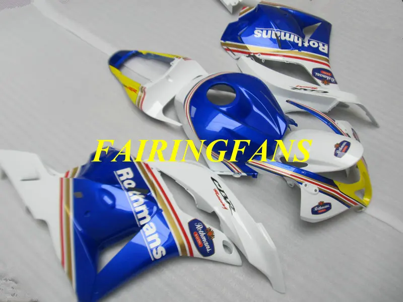 Обтекатель комплект для HONDA CBR600RR F5 09, 10, 11, 12, CBR 600 RR CBR 600 RR CBR 600 2009 2010 2012 белая, голубая обшивка комплект+ подарки HD24