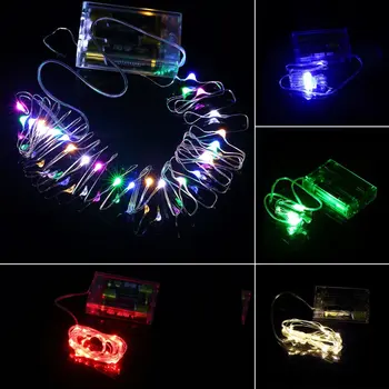 

3M 4.5V 30LED String Light Lamp With Battery Box Garden Christmas Party Decor Brand New