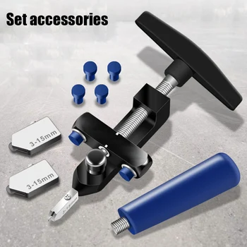 

Manual Tile Mirrors Cutter Multi-Functional Glass Cutter Set Ceramic Tile Opener Easy Glass Tile Cutter CLH@8