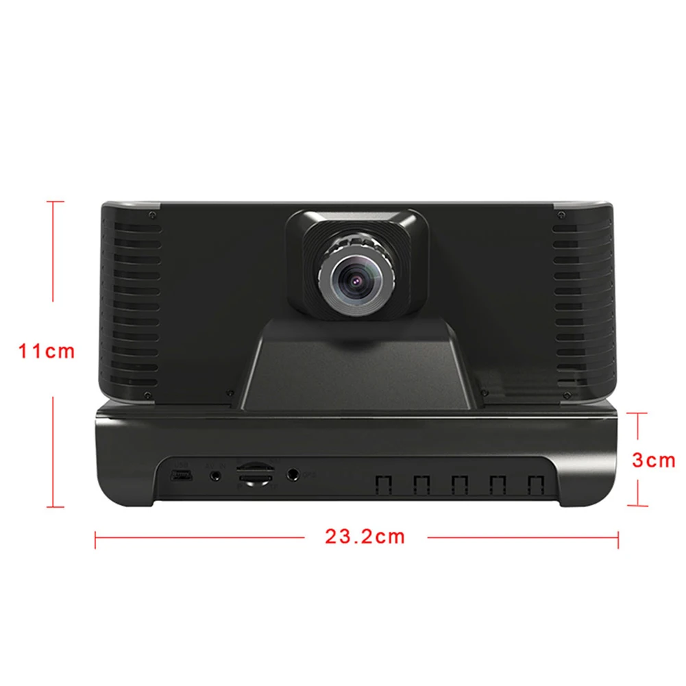 Универсальный " сенсорный 4G Android wifi gps Full HD 1080P видеорегистратор с двойным объективом регистратор ADAS Автомобильный видеорегистратор Камера для Phisung E02