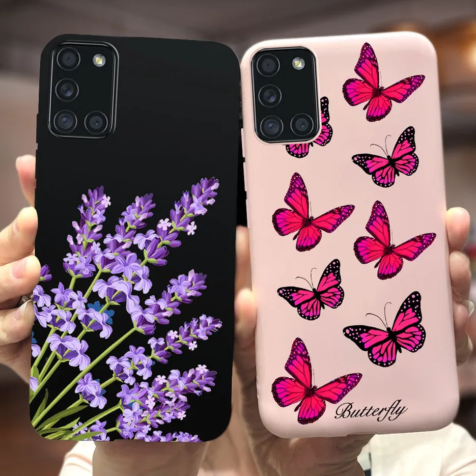 Stylish Flower Cartoon Soft Silicone Phone Case Bumper Cover