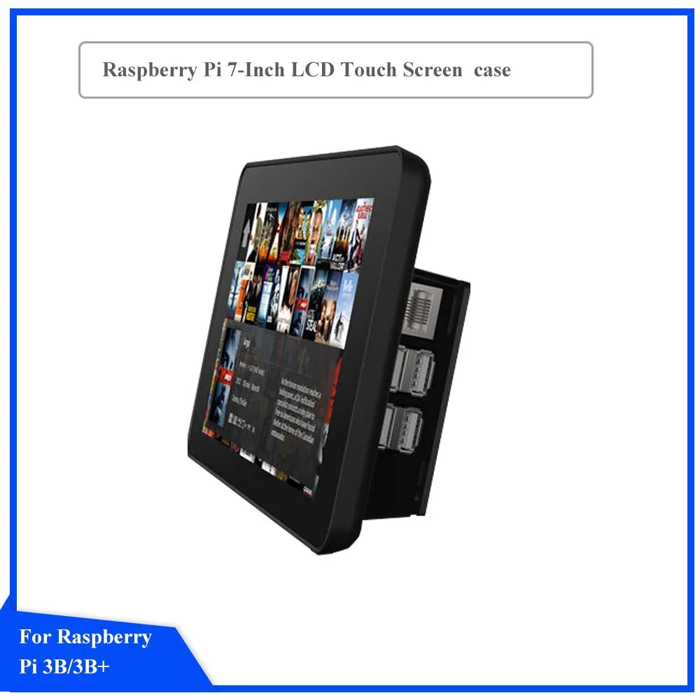 Raspberry Pi официальный 7 дюймовым экраном оболочки сенсорный экран Чехол|Аксессуары