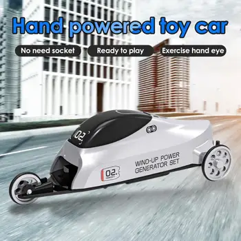 

Hand Operated Assembly Generator Vehicle Car Boat Ship Kids Children Experiment Puzzle Educational Model Toy Gift