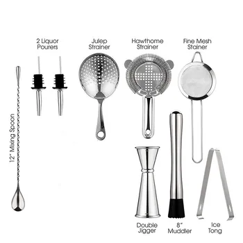 

9 Piece Bartender Kit Cocktail set