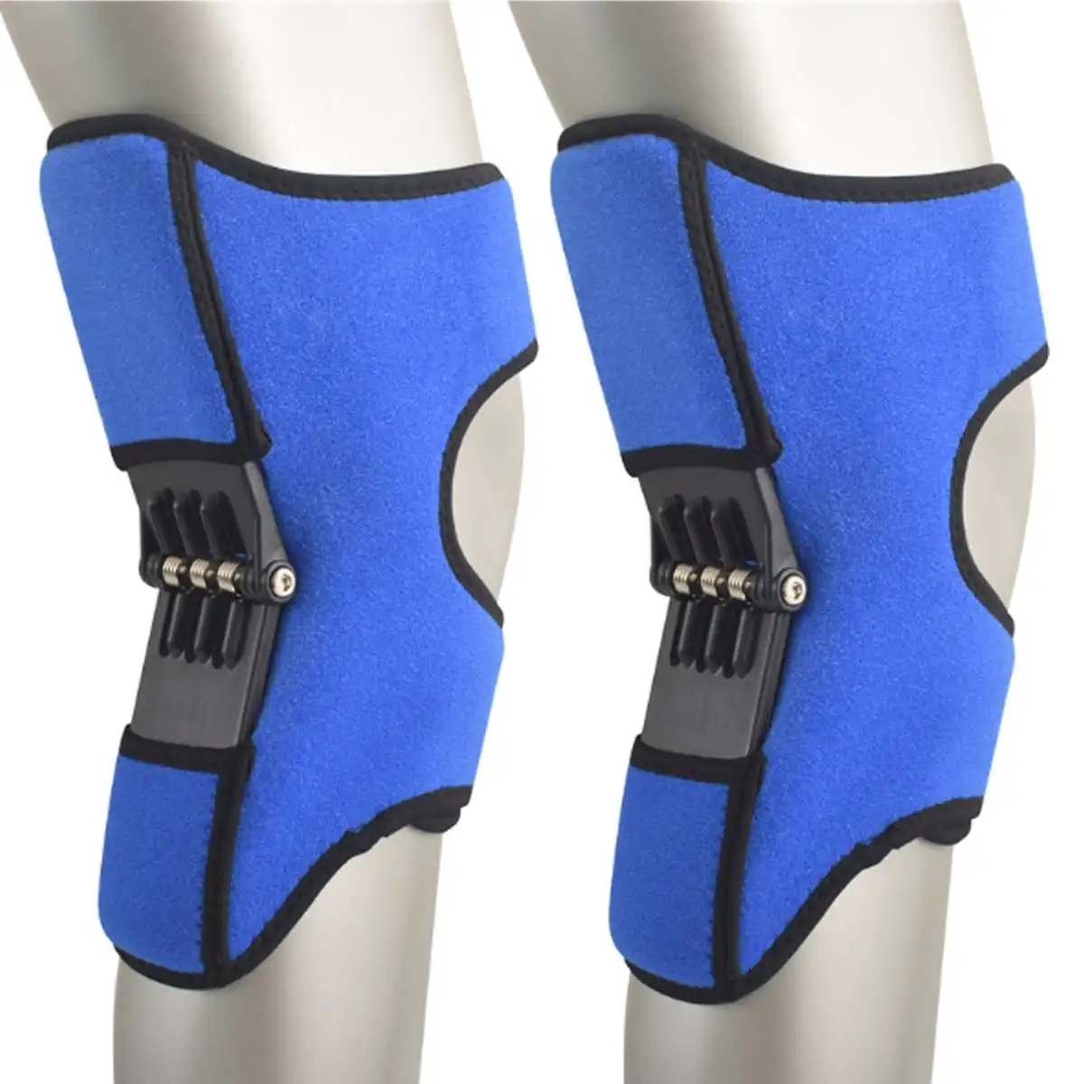 

Joint Support Knee Pads Breathable Non-slip Power Lift Joint Support Knee Pads Powerful Rebound Spring Force Knee Booster