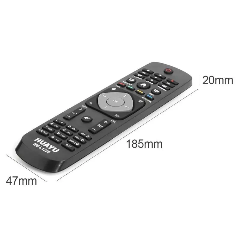 Новейшая модель; RM-L1225 RM-L1275 RM-L1088+ RM-L1162 ЖК-дисплей ТВ дистанционного Управление Смарт Управление; для Philips 2422 5490 01833 черный