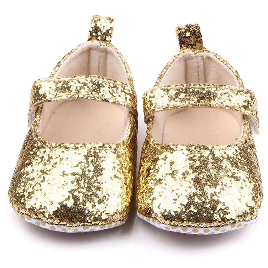 Обувь для малышей; обувь для новорожденных; кожаная обувь с блестками для маленьких девочек; Милая блестящая обувь; Tenis Bebes; обувь на мягкой подошве