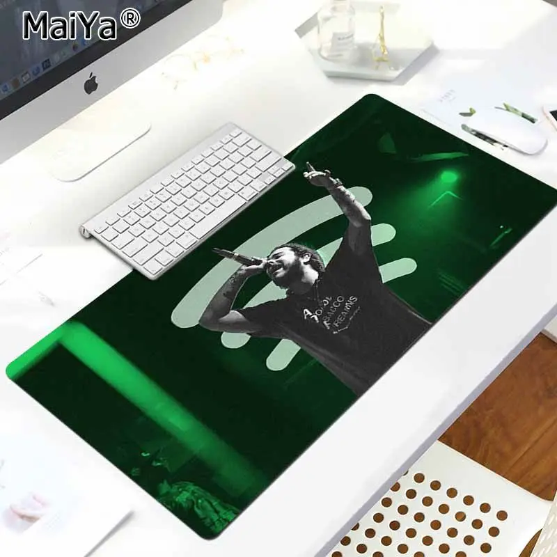 LockEdge 30X90cm MaiYa красивый аниме Post Malone геймер скорость мыши розничная маленький резиновый коврик для мыши большой коврик для мыши ПК компьютерный коврик - Цвет: LockEdge 30X90cm