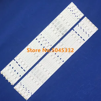 

New 10set=100 PCS LED backlight strip for LT-50E350 LT-50E560 ZDCX50D14R-ZC14F-02 ZDCX50D14L-ZC14F-02 303CX500033