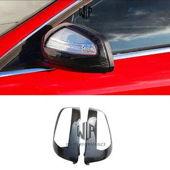 

W204 High Quality Carbon Fiber Replacemrnt RearView Mirror Cover For Mercedes Benz C Class W204 Car Styling 2007-UP
