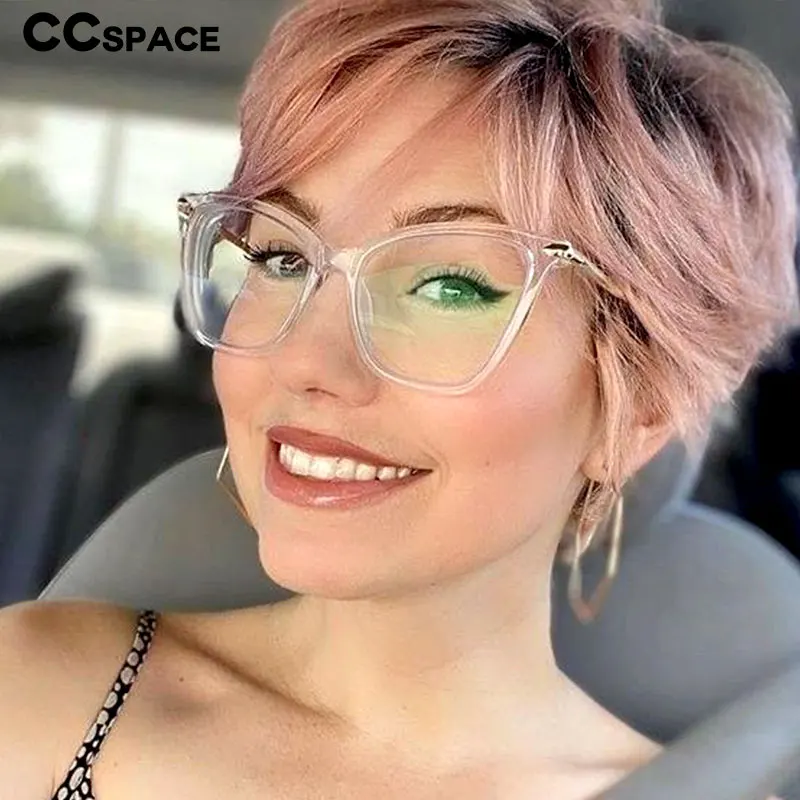 Lady Cat Eye Glasses Frames Women Sexy Oversized Metal Frame Designer Optical fashion eyeglasses frames eyewear frames women glasses