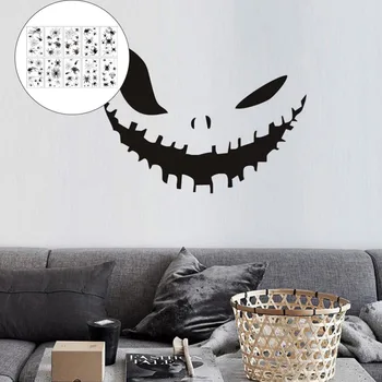 

10Pcs Halloween Face Stickers Face Spider Web Tattoo Party Face Decorations