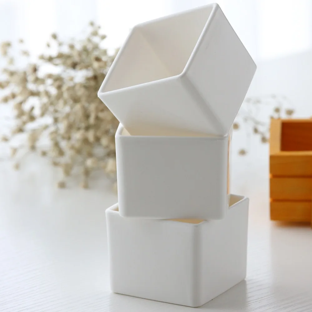 Суккулентный горшок для растений квадратная коробка декоративный контейнер