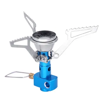 

Outdoor Mini Portable Gas Stove Camping Gas Mini Burner Oven Survival Furnace Stove Pocket Picnic Cooking Gas Burner Cooker