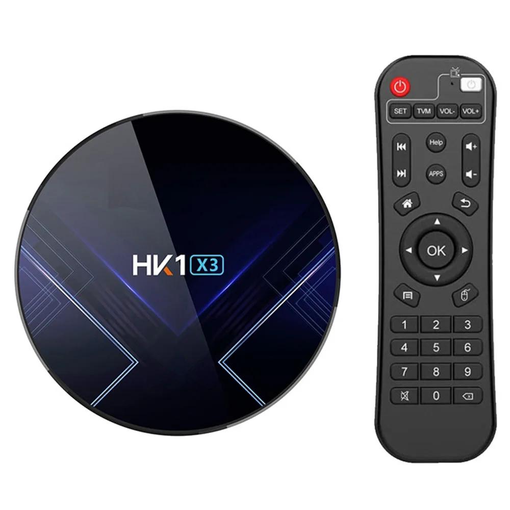 MAAT 4 Гб 128 ГБ Amlogic S905X3 Смарт Android 9,0 ТВ приставка HK1 X3 четырехъядерный 8K 5G Wifi Youtube H.265 USB3.0 BT4.0 телеприставка HK1X3